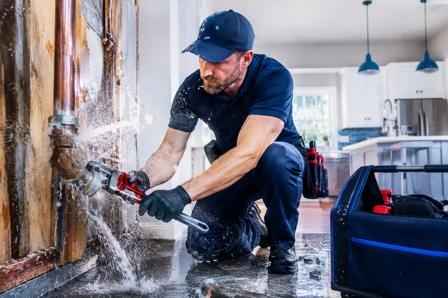 Local emergency pipe repair professionals in Minnewaukan, ND